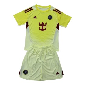 Camiseta de fútbol Inter Miami CF Portero Niño 2025-26 Amarilla